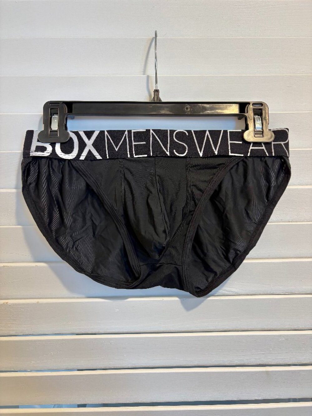 Box Menswear Tanga/Sports Brief - Black